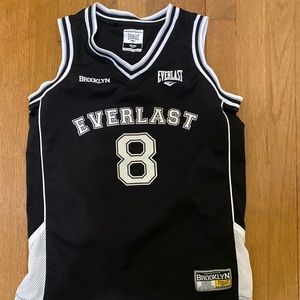 Boys size 13 years old jersey Brooklyn Everlast